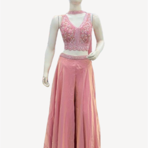 Blush Royale Palazzo Set